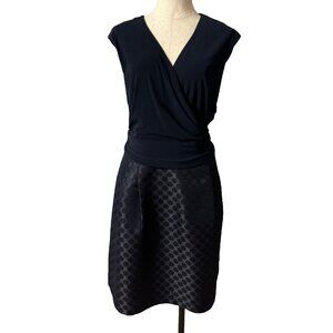 American Living Ralph Lauren Dress 18 Blue A Line Stretch Church Party Career